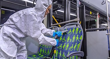 UlaşımPark otobüslerinde hijyen ön planda
