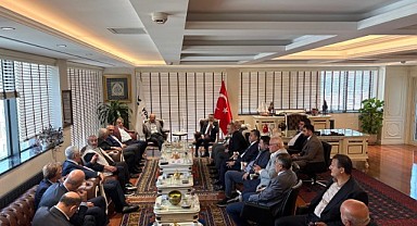 Vali Aktaş, GTO’nun programına katıldı