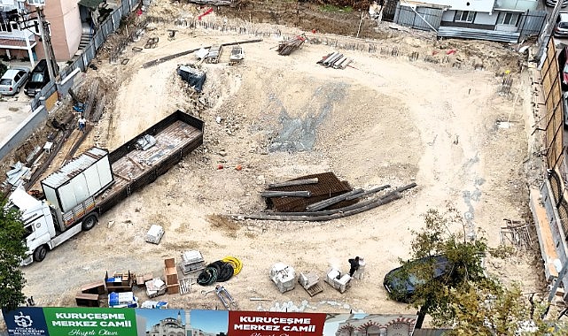 Yeni Kuruçeşme Merkez Camii’nin inşası başladı