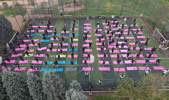 Bilgievi kursiyerleri pilates etkinliğinde buluştu