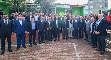 Büyükakın, Dilovalılarla buluştu