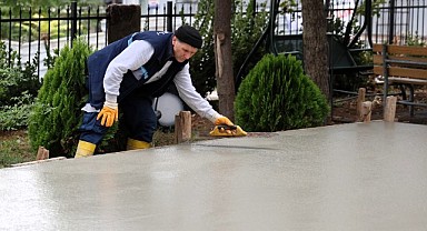 Büyükşehir, huzurevine Bocce sahası yapıyor