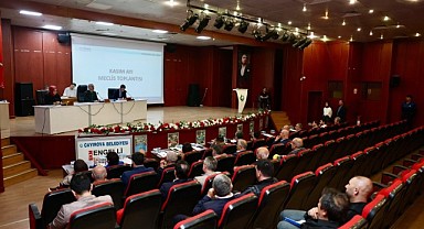 Çayırova’da kasım ayı meclisi tamamlandı