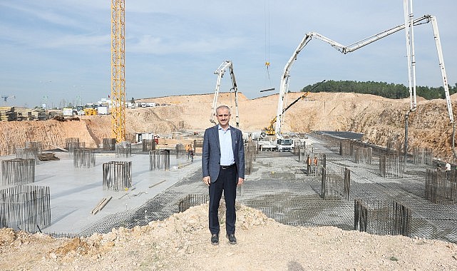Çayırova Devlet Hastanesi’nde temel betonu atılıyor!