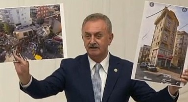 CHP’li Çiler, Gebze’de çöken binayı TBMM’ye taşıdı