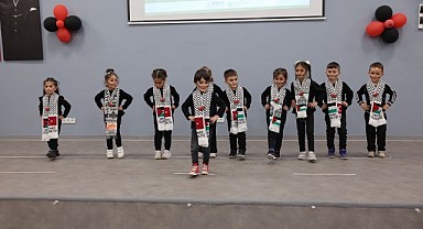 Darıcalı minikler Gazze’yi unutturmadı!