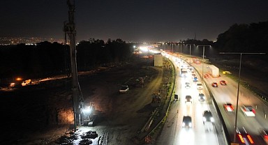 Dev projede köprünün ilk ayağı göründü