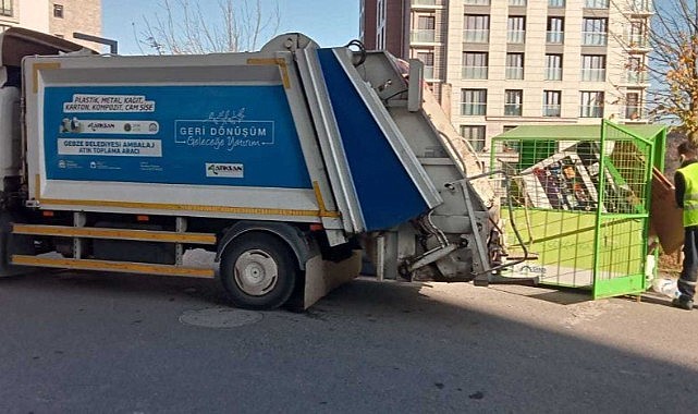 Gebze’de çöp kamyonunun çarptığı işçi öldü!