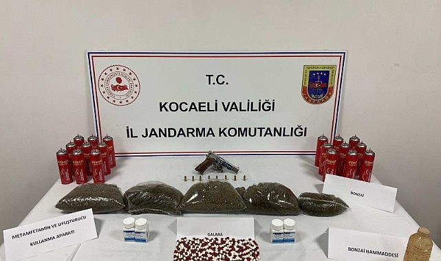 Gebze’de uyuşturucu operasyonu 1 kişi tutuklandı!