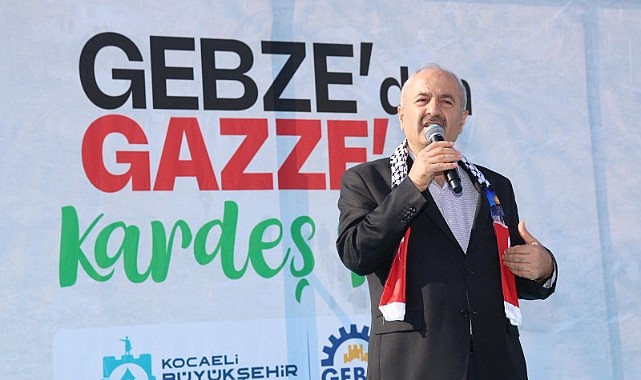 Gebze’den Gazze’ye yardım tırları yola çıktı