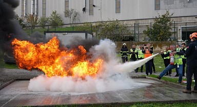 GTO, afet ve yangın tatbikatı gerçekleştirdi