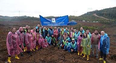 GTO Hatıra Ormanı'na 15 bin fidan dikildi