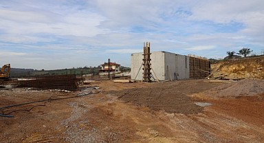 Kandıra Fındık Depolama Tesisi yükseliyor