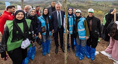 Karamürsel’de 3 bin fidan toprakla buluştu!