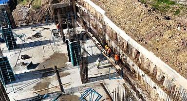 KOÜ Otopark Projesi yüzde 40 tamam!