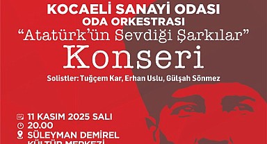 KSO ‘Atatürk’ün Sevdiği Şarkılar Konseri’ verecek