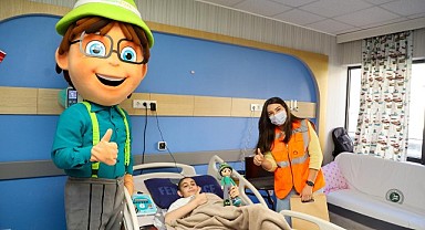 Lösemili çocukların kalbine dokundular