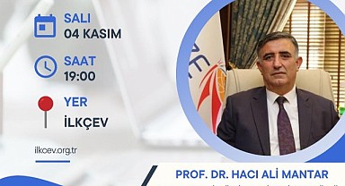 Mantar, İLKÇEV’de seminer verecek