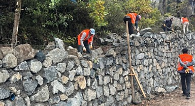Mezarlıklarda bakım çalışması yapılıyor
