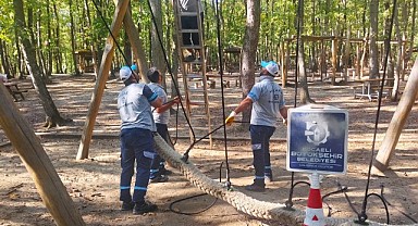 Ormanya’da oyun alanları elden geçiriliyor!