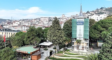 Saat Kulesi’nda çalışmalar tam gaz sürüyor