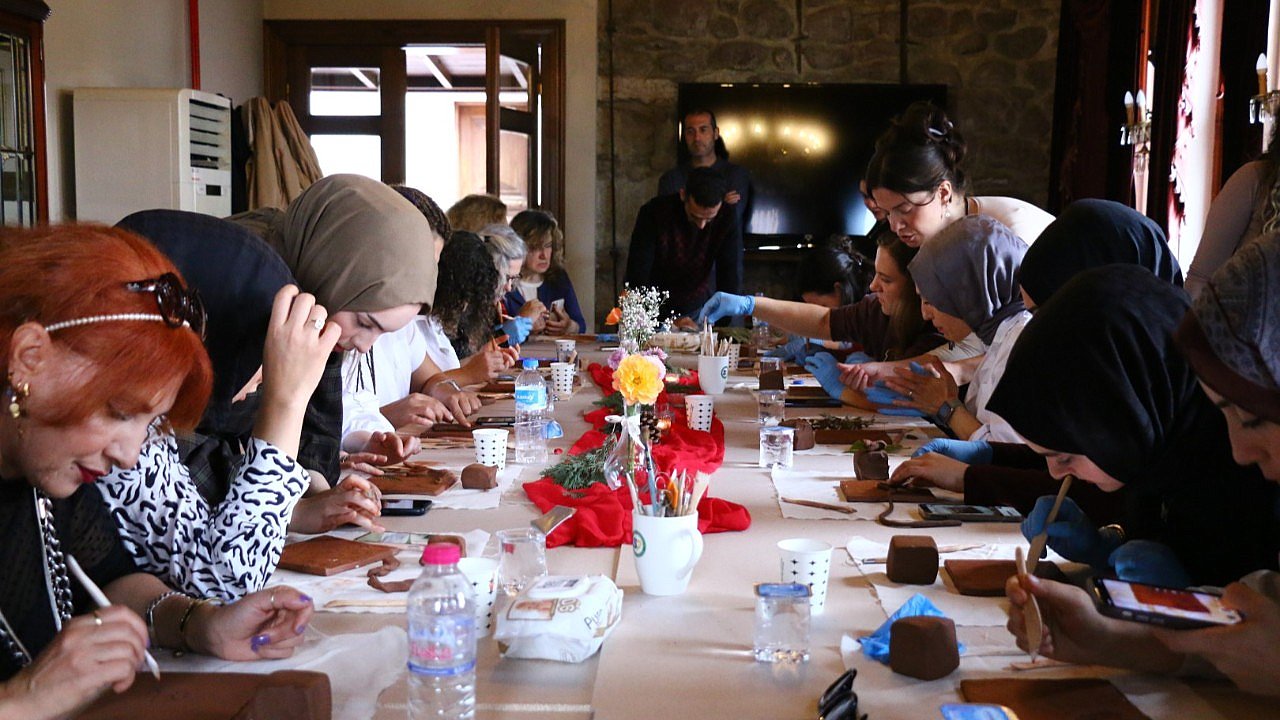 Selim Sırrı Paşa Konağı’nda “Seramik Workshop” gerçekleştirildi