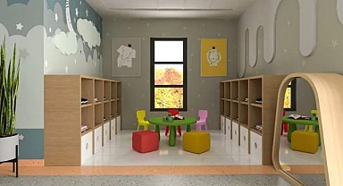 Sultanorhan Anaokulu’nda kaba inşaat tamam!