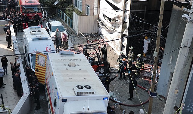 Yangına ilişkin 3 zanlı gözaltına alındı!