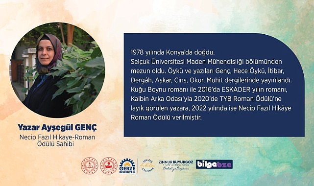 Yazar Ayşegül Genç Gebze’ye geliyor