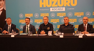 Yerlikaya, 'Türkiye'nin Huzuru' toplantısına katıldı