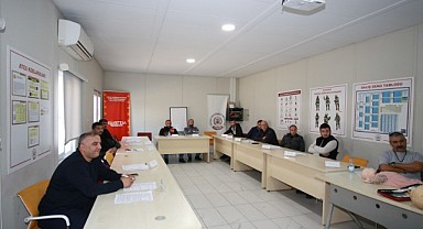 Yol bakım personeline ilk yardım eğitimi verildi  