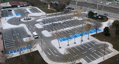 189 araç kapasiteli otopark nefes aldırdı!