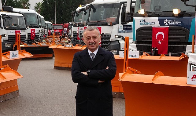 42 yeni iş makinesi hizmete girdi