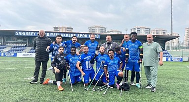 Ampute Futbol Takımı, lige galibiyetle başladı