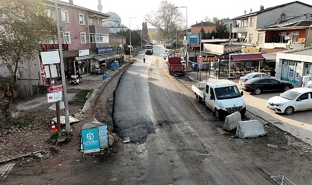 Balçık’ta yol konforu artıyor