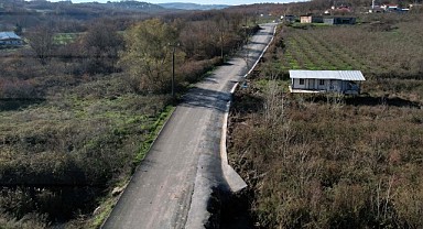 Beyceğiz mevkiine 3 kilomete yol yapıldı  