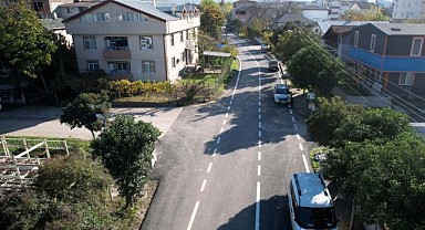 Bilgin Caddesi yeni yüzüne kavuştu
