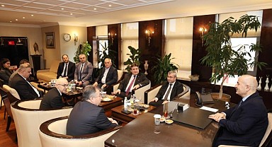 Büyükgöz, Başkan Kristov’u ağırladı