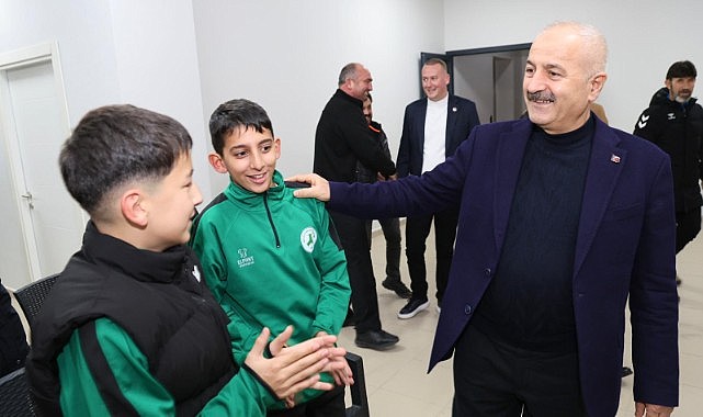 Büyükgöz Beylikbağıspor'un genç yetenekleriyle buluşştu