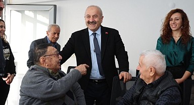 Büyükgöz, huzurevi sakinleriyle buluştu