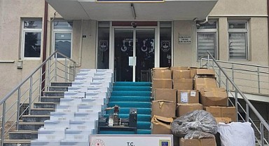 Darıca’da tütün baskını! Binlerce liralık tütün ele geçirildi