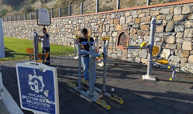 Darıca Millet Bahçesi’nde çalışmalar sürüyor