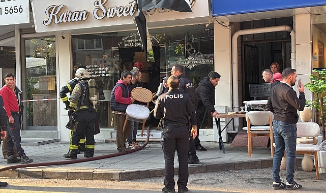 Depoda çıkan yangın kısa sürede söndürüldü