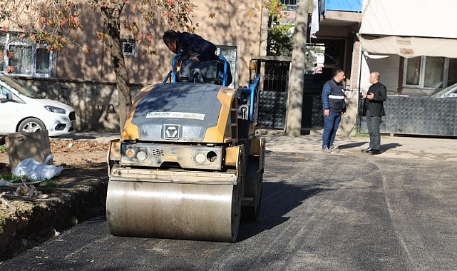 Gebze'de sokaklar yenileniyor