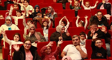 Gebzeli minikler hafta sonu sinema keyfi yaptı!