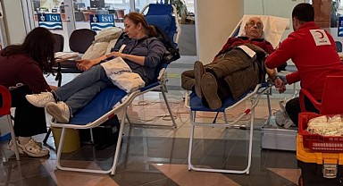 Gölcük'te kan bağışı etkinliği düzenlendi