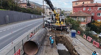 Halıdere’de altyapı çalışmaları devam ediyor
