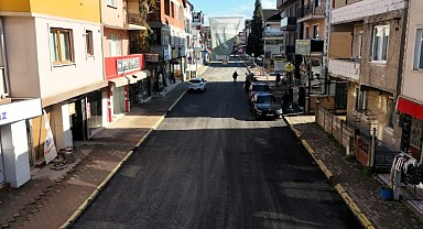 Hüsnü Efe Caddesi yenileniyor