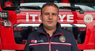 İtfaiye eri kendi maskesini vatandaşa verip hayatını kurtardı