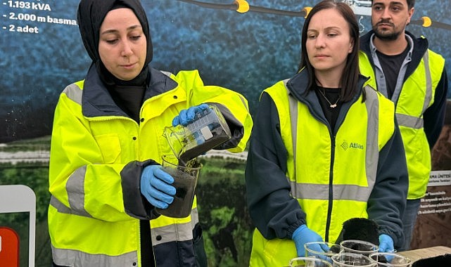 Öğrenciler dip çamuru temizliğini yerinde inceledi